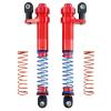 Adjustable Threaded Oil Shock Absorbers 80100mm with Offset Cap, Aluminum Dampers for 1/10 RC Crawler, 2PCS (Red) view 1