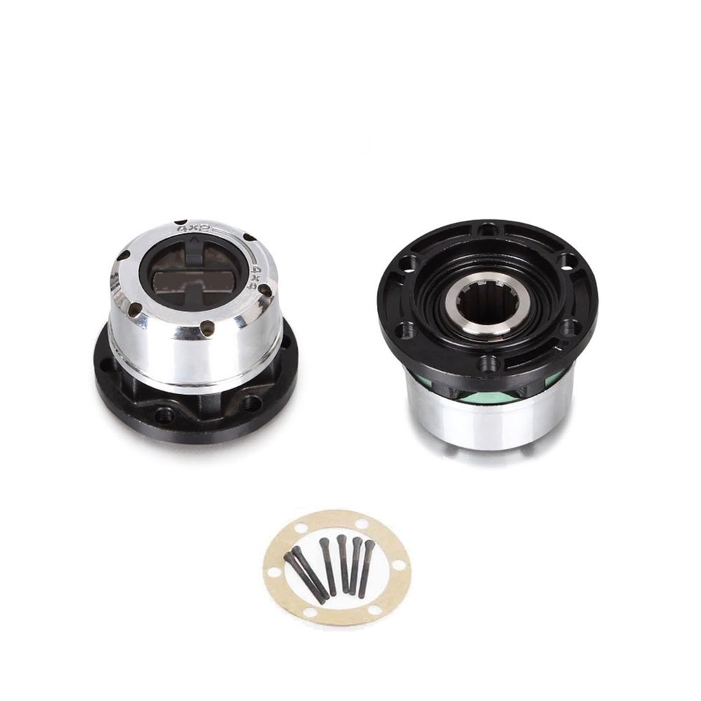 2 Pieces Locking Hub, for Jeep, Jeepster Commando Gladiator Wagoneer Pick Up Cherokee Scout Mahindra B031 AVM401 Manual Wheel Lock Hubs