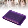 Diyeeni Game Cartridge Fit for Mega Drive Retro Game Console, 4000 in 1 Cartridge with 8GB Memory Card, Compatible with Master System, 32X Games, Support 32GB Memory Card (Transparent Purple) view 4