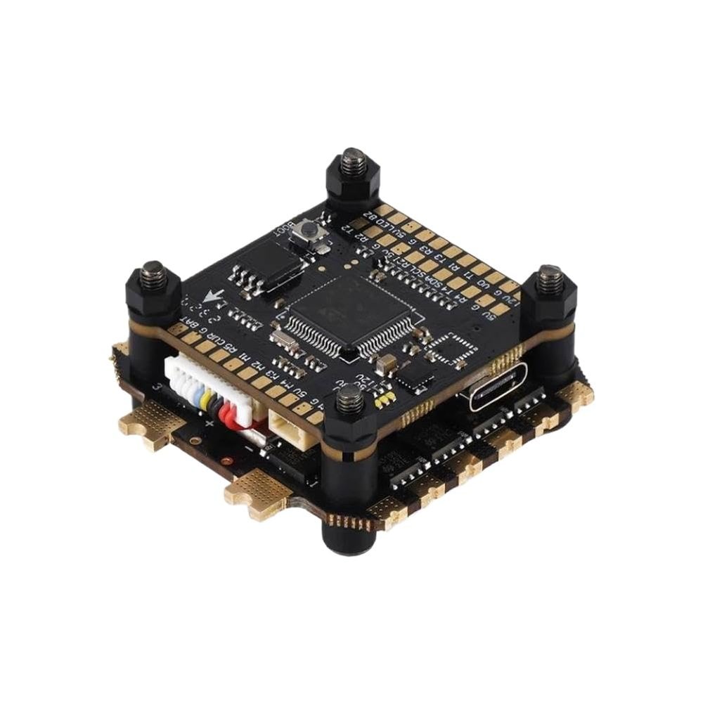 Flight Controller ESC Stack 60A F405 4-6S LIPO for FPV Freestyle Drones(60A and F405 Stack)