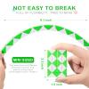 100 Pack 24 Blocks Fidget Snake Cube Mini Twist Magic Snake Puzzle Speed Cubes for Stocking Party Gifts Bag Fillers Party Favors (Blue,Green,Red) view 2