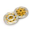 Qiilu High Performance 1/7 RC Brake Disc Parts Fit for Unlimited Desert Racer UDR 1/7 RC Car High Compatibility (Yellow) view 1