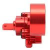 Aluminum Alloy Transmission Case Housing Set, RC Gearbox Cover for GEN8 1/10 RC Car, CNC Machined 6061 - T6 Gearbox Shell with Hard Anodized Finish (Red) view 3