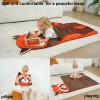 ZUUKTHO Kids Sleeping Bag, Toddlers Nap Mat, Girls Sleeping Mat for Daycare Preschool, Slumber Bag, Pillow, Blanket 3 in 1 view 4