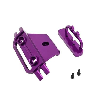 Rc Bumper Parts For Mjx 14210 14209 1/14 RC Car Metal Upgrade Front Bumper Anti Crash Spare Parts Accessories Modified Replacement(Purple)