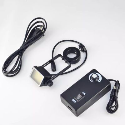 1pcs LED Microscope Light Source with Adjustable Brightness - 60 LED Beads for in Binocular and Trinocular Microscopes(32mm)