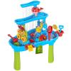 DoBoAoFa Sand Water Table, Toddlers Sensory Play Table Rain Showers Play Table Toy for Summer Beach Kids 2+ view 1