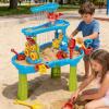 DoBoAoFa Sand Water Table, Toddlers Sensory Play Table Rain Showers Play Table Toy for Summer Beach Kids 2+ view 3