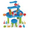 DoBoAoFa 3-Tier Kids Sand Water Table with Chair, Rain Showers Play Table Toy for Sensory Exercise Friendship Building, Summer Beach senssory Toys for Toddler Boys Girls Age 3-5 view 1