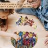 Jigfoxy Wooden Puzzles for Adults, Colored Donkey Wood Puzzles Adult view 2