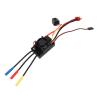 60A RC Car ESC Brushless Sensor Electronic Speed Controller with Cooling Fan and 3A BEC Compatible with 1/10 Scale Short Course Truck and Buggy Water Proof and Dust Proof Design view 3