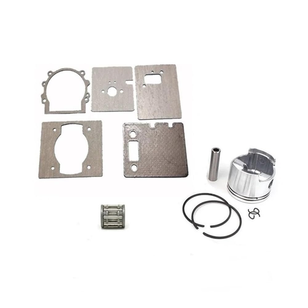ABDBXMGC 48mm Cylinder Piston Ring Full Gasket Kit Fit for 6300 63cc KS865 1E48F 48F Engine(2 Sets)