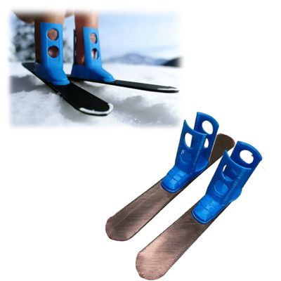 Morlaventine Finger Skis Mini Ski for Hands Fun Fidget Ski Board Set for Winter Play & Desk Entertainment