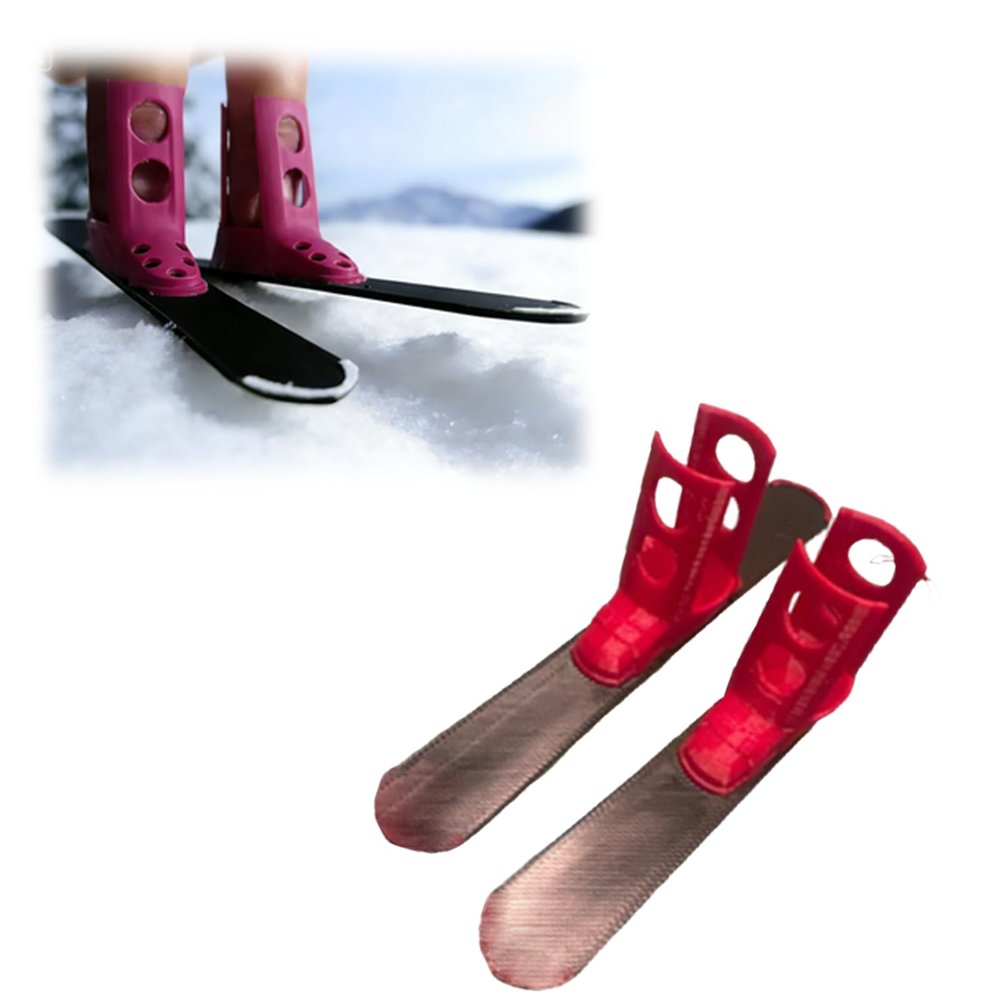 Morlaventine Finger Skis Mini Ski for Hands Fun Fidget Ski Board Set for Winter Play & Desk Entertainment