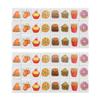 BESPORTBLE 1 Set Food-Themed Portable Mahjong Game: Two Player Mahjong Tile Set with Design - Travel Size Board Game for Beach, Picnic, Family Fun view 1