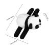 BESPORTBLE Animal Slap Bracelet Plush Wristband, Stuffed Panda Rabbit Bear Toys for Kids, Soft Plush Party Supplies, Adjustable Size (set of 4) view 2