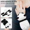 BESPORTBLE Animal Slap Bracelet Plush Wristband, Stuffed Panda Rabbit Bear Toys for Kids, Soft Plush Party Supplies, Adjustable Size (set of 4) view 4