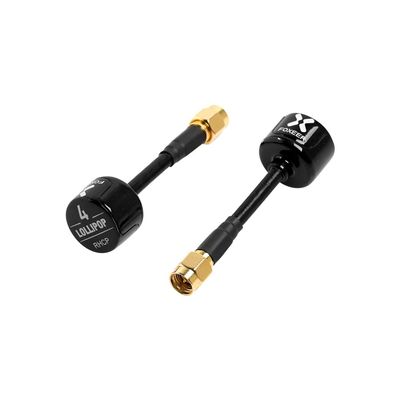 2pcs FOXEER FPV Antenna Lollipop 4 Updated Version 5.8GHz RHCP 2.6Dbi SMA for FPV Racing Drone Fatshark Goggles TX/RX