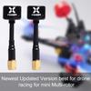 2pcs FOXEER FPV Antenna Lollipop 4 Updated Version 5.8GHz RHCP 2.6Dbi SMA for FPV Racing Drone Fatshark Goggles TX/RX view 4