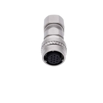 1PCS Servo motor connector CM10 10-pin 2-core encoder socket(Straight 10PIN plug)