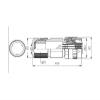 1PCS Servo motor connector CM10 10-pin 2-core encoder socket(Straight 10PIN plug) view 3