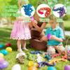 IRRONN 24Pcs Easter Eggs with 3D Printed Dragons Inside,Articulated 3D Printed Dragon for Easter Basket Stuffers,Fantasy Fidget Toyfor Kids Party Favors view 4