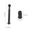 54mm RC Front Wheel Drive Shaft CVD Steel RC Front Drive Axle for Axial Yeti JR 1/18 Upgrade Parts (Black) view 3