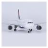47CM 1:135 for A330 Model Airway W Base Wheel Lights Resin Assembly Aircraft Toy Aviation Enthusiasts(with Light) view 2