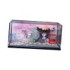 1/64 Scale Model Car Display Case with Cover - Clear Diorama Showcase for Collectible Storage (7.1x3.4x3.4 inch) view 1