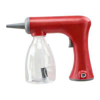 harayaa Electric Bubble Device Sturdy Multifunctional Hairdressing Styling Tool Hairdressing Equipment Lightweight Foaming Machine, Red