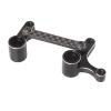 DIQYRS RC Parts Compatible with LOSI 22S 1/10 RC Car Upgrade Parts for Racing Aluminum Carbon Fiber Pattern Bellcranks and Drag Link view 3