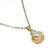 1 pcs Ocean Series Imitation Pearl Shell Pendant Necklace for Women view 1