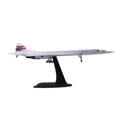 1:200 Scale for Concorde Air France Ways Airline Airplane Model Toy for Collection Aviation Enthusiasts(Style 2)
