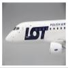 1/100 Scale for E175 E195 LOT Aircraft ABS Assembly Plane Model Airplanes Collection Aviation Enthusiasts(E-175) view 4