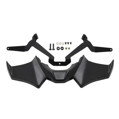 2024 MT07 Motorcycle Sport Downforce Naked Front Spoilers Aerodynamic Wing Deflector For YAMAHA MT-07 SP MT 07 2021-2023(Black)