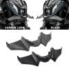 2024 MT07 Motorcycle Sport Downforce Naked Front Spoilers Aerodynamic Wing Deflector For YAMAHA MT-07 SP MT 07 2021-2023(Black) view 2
