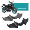 2024 MT07 Motorcycle Sport Downforce Naked Front Spoilers Aerodynamic Wing Deflector For YAMAHA MT-07 SP MT 07 2021-2023(Black) view 4