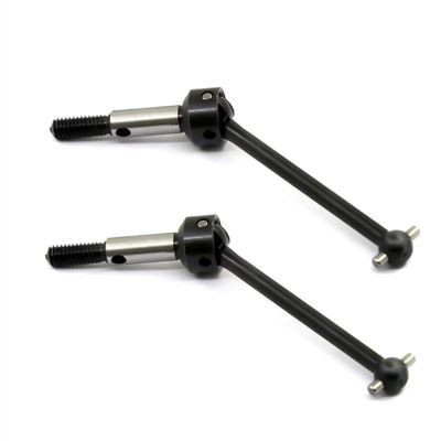 Compatible with 3Racing for Sakura D3 CS XIS for Zero for Tamiya TB-03 1/10 RC Drifting Car 2Pcs for Universal Steel Drive Shaft CVD 40MM RC Car Part Accessories