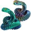 24-inch 3D Printed Snake, 2 Packs Flexible 3D Printed Animal Snake Stuff Decorative for Kids Home Decor Gifts for Valentine's Day Easter view 1