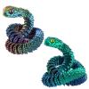 24-inch 3D Printed Snake, 2 Packs Flexible 3D Printed Animal Snake Stuff Decorative for Kids Home Decor Gifts for Valentine's Day Easter view 2