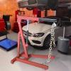 Menolana 1:64 Diorama Car Engine Crane,Mini Engine Hoist Model Photography Prop Realistic Scene Props Car Workshop Garage Accessories, Style A view 4