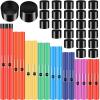 Silipull 16 Pcs Musical Sound Tube Percussion Tube Set with Percussion Caps Music Instruments for Outdoor Classroom view 1