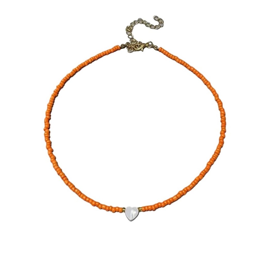 1pcs Colorful Glass Beads Spring Summer Fashion Jewelry Gift for Friends(F)