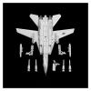 Diecast 1/100 Scale for F14 VF-84 Tomcat F15 EG33 Aircraft Alloy Model Collection Toy Gift Aviation Enthusiasts(F14) view 4