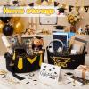 Colingmill 2 Pack 2026 Graduation Empty Gift Basket 14''x10''x5.5'' Woven Rope Basket Empty to Fill with Bag, Ribbon, Card, Tassel, DIY Congrat Gift for Class of 2026 Nurses Week view 3