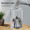 Acrylic Piggy Bank for Adult Kids, Unopenable Round Money Savings Jar, Reusable Transparent Saving Box Ornament for Home Dorm Bedroom Decor view 2
