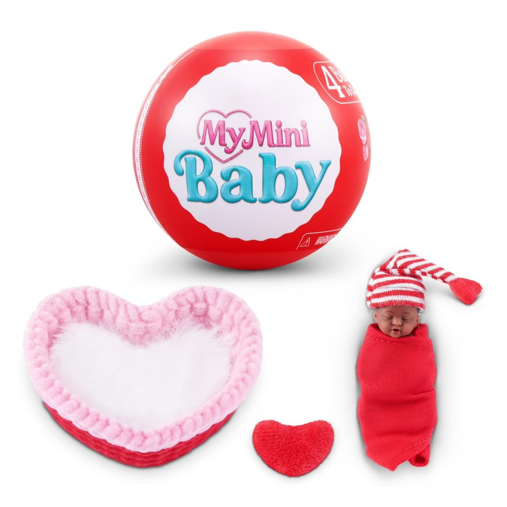 Mini Baby Sweet Hearts Mystery Capsule - Baby Doll Toy with Accessories Collectible
