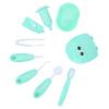 SUNGOOYUE Dentist Tools Model, 9pcs Set Children Dentist Check Tooth Model Set Role Playing Supplies Kits (Green) view 2