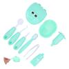 SUNGOOYUE Dentist Tools Model, 9pcs Set Children Dentist Check Tooth Model Set Role Playing Supplies Kits (Green) view 3