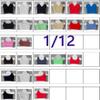 Fremego 1/12 Scale Female Vests Clothes, Female Sleeveless Tank Tops Clothing Accessory for 6inch Action Figure Body Doll (Black, V-Neck Vest) view 2